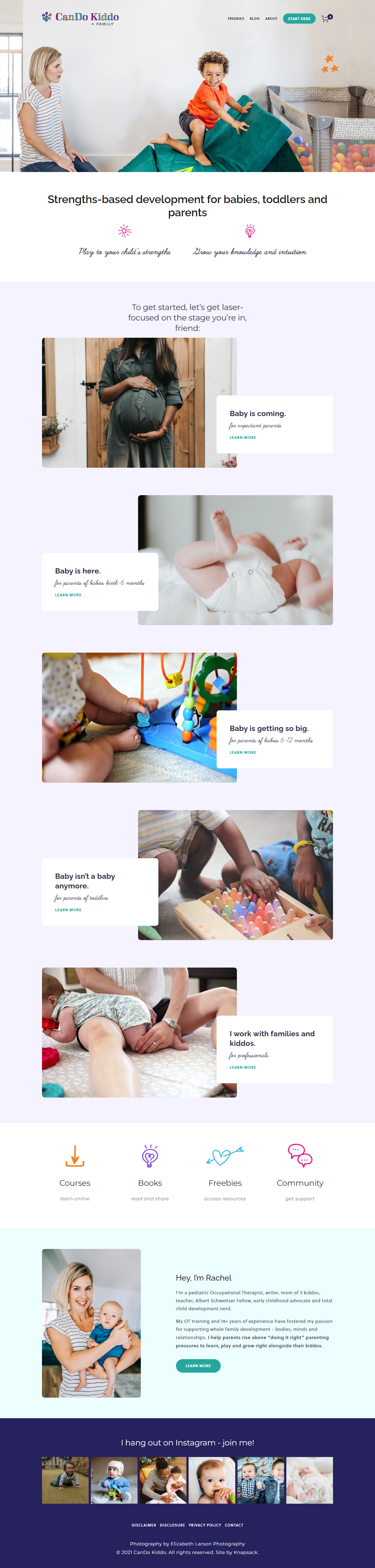 CanDoKiddo Portfolio Content