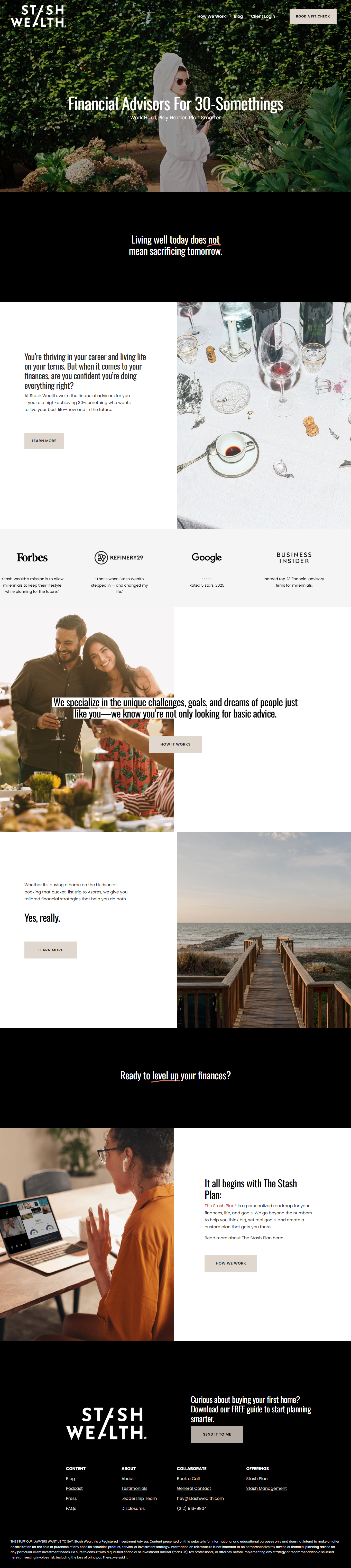 Stashwealth Portfolio Content